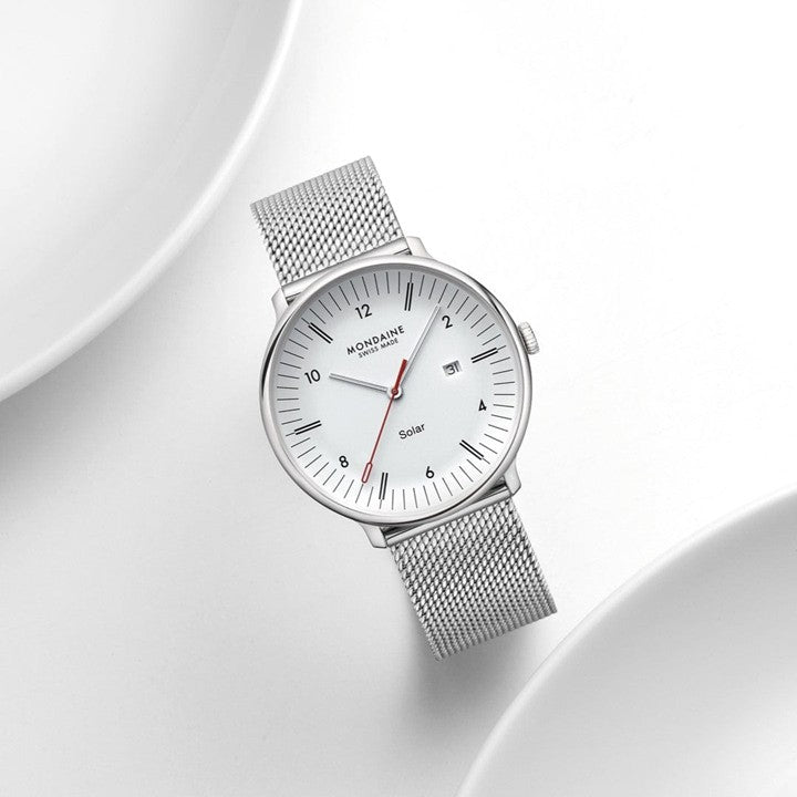 【NEW 12/10START】ドッピオ ソーラー 41mm ステンレススチール