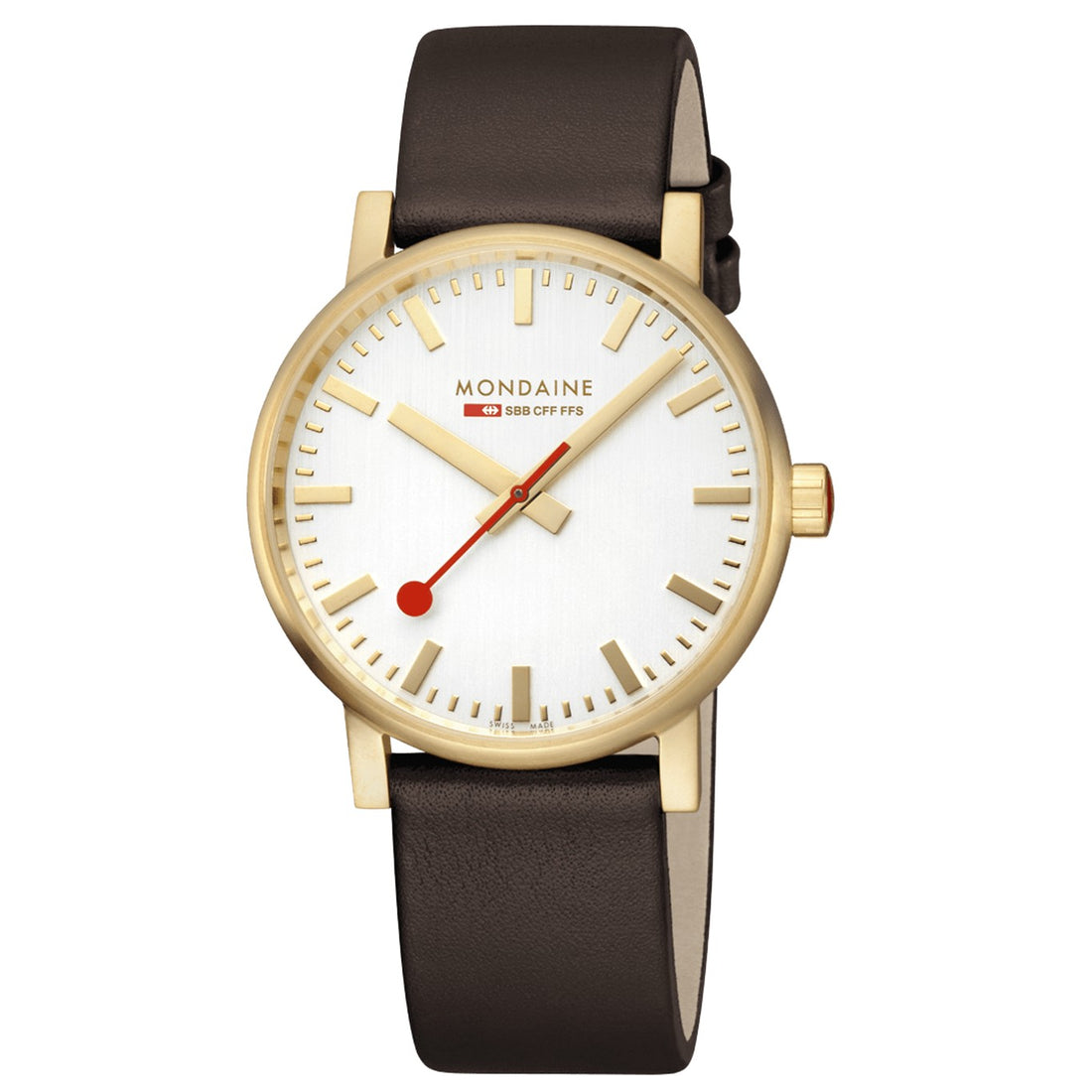 【SALE】エヴォ2ゴールド 40mm ブラウンレザー