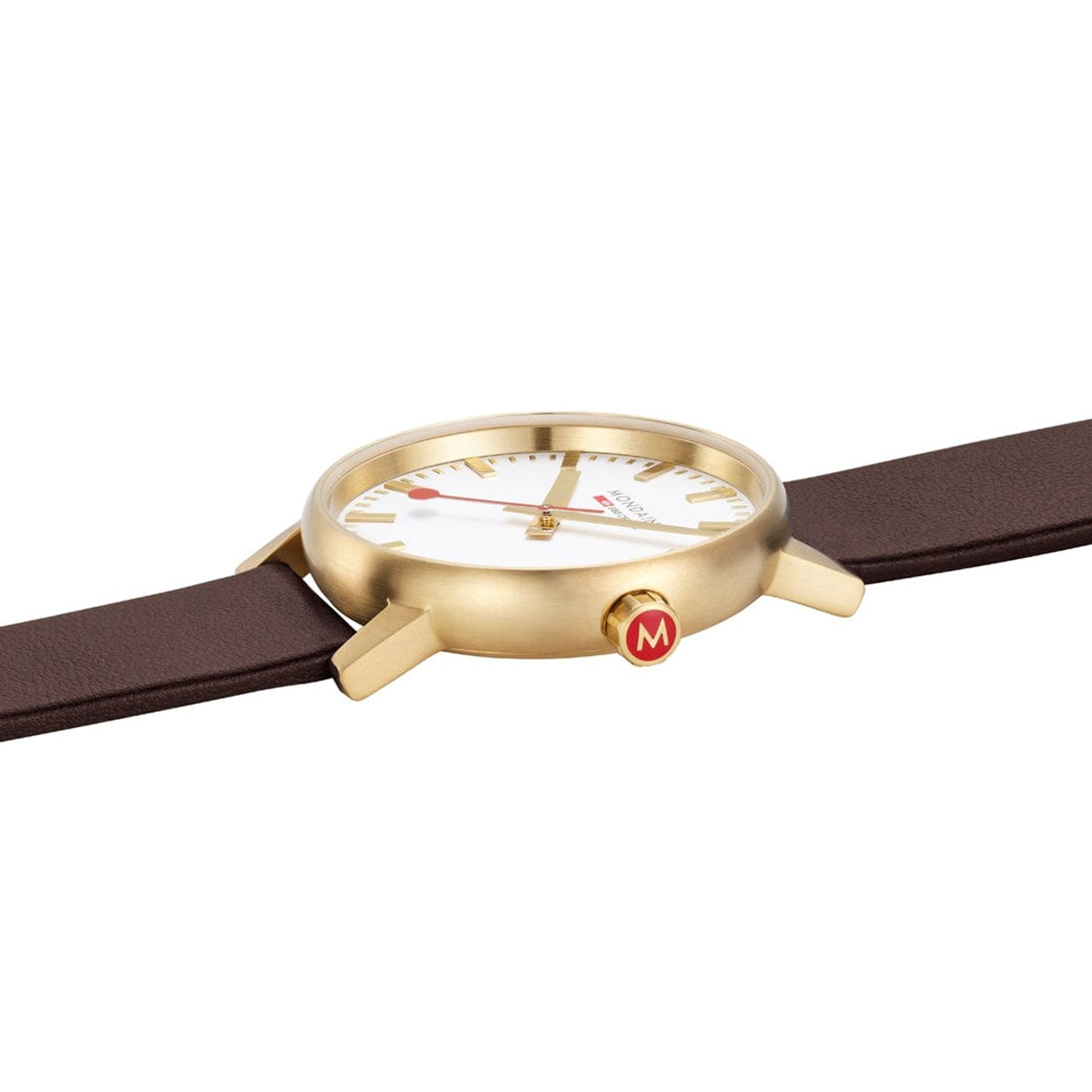 エヴォ2ゴールド 40mm ブラウンレザー
