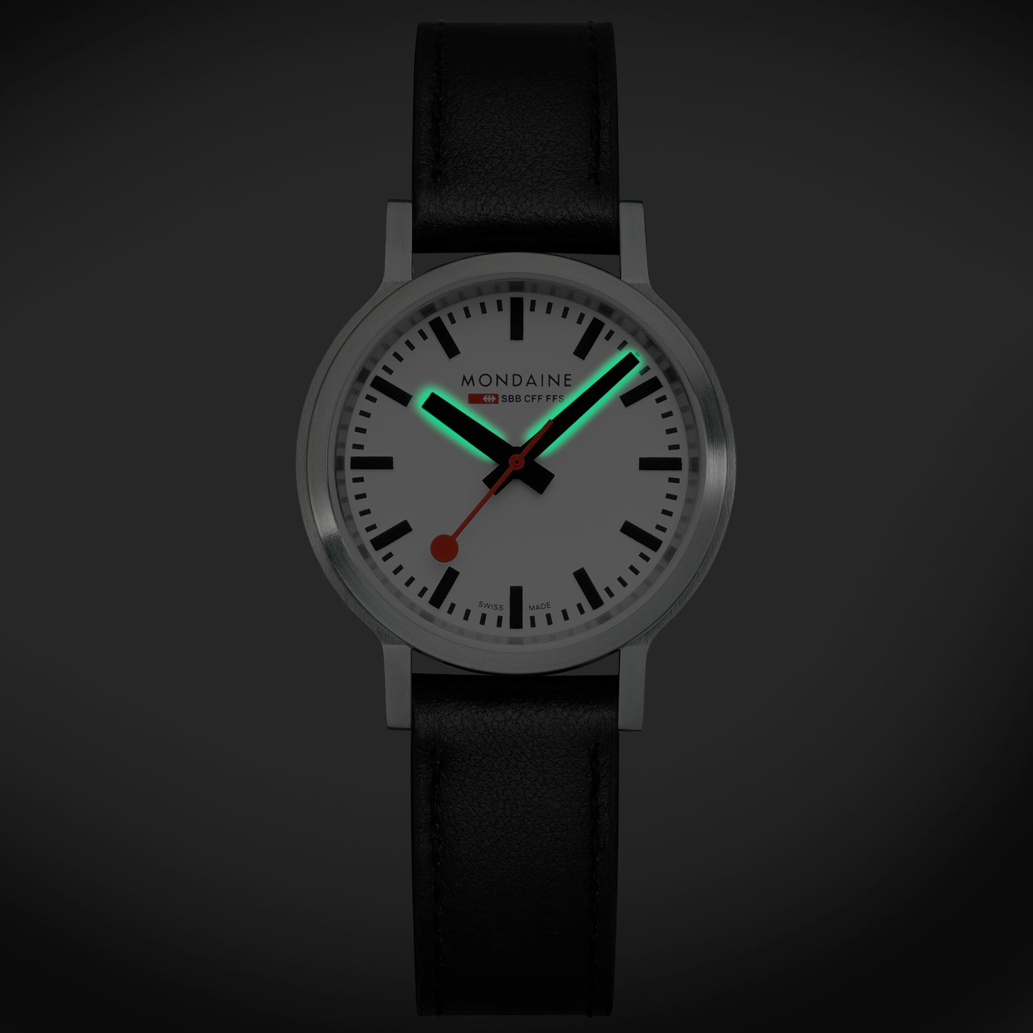 ストップ・トゥ・ゴー 34mm グレープビーガンレザー