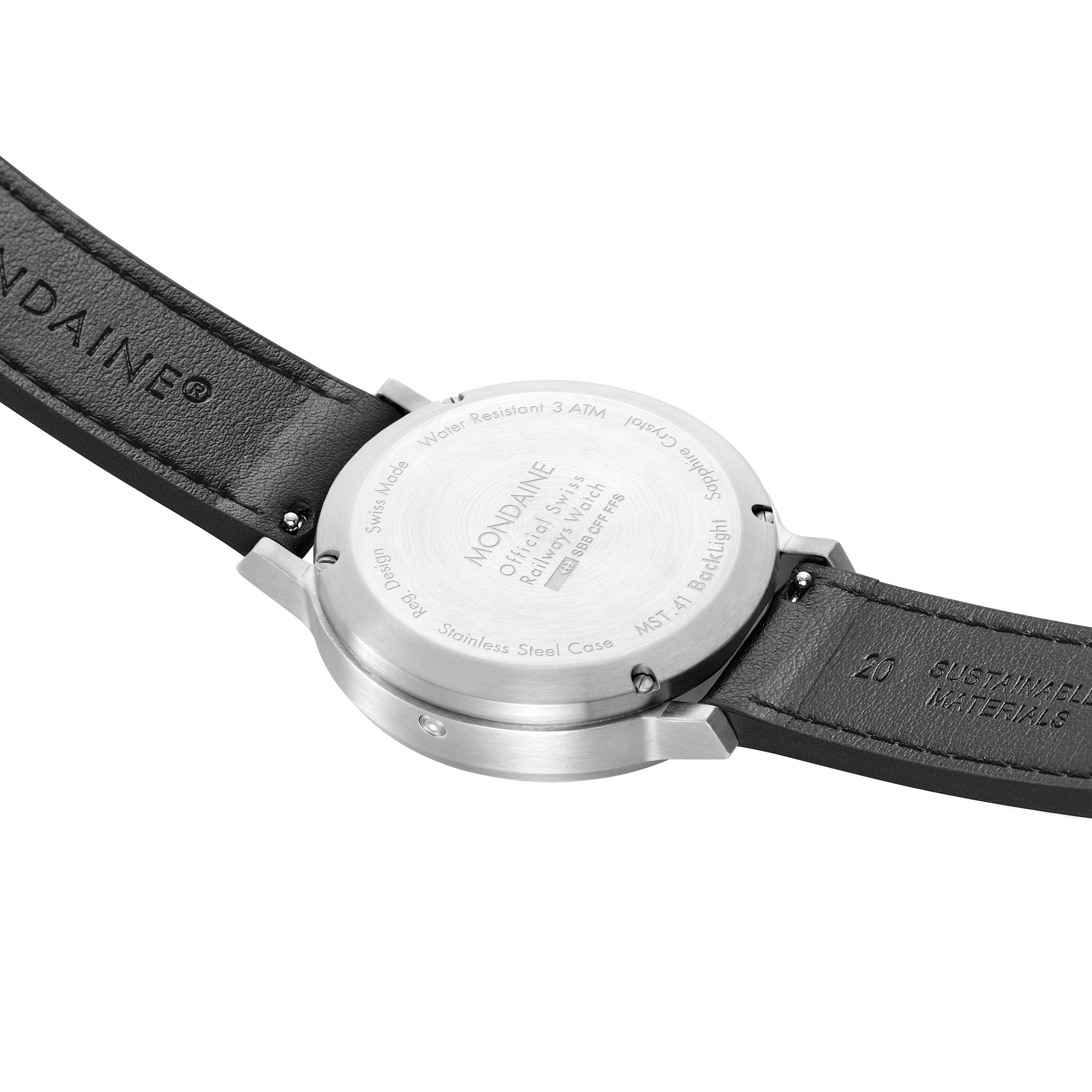 【人気商品】ストップ・トゥ・ゴー 41mm グレープビーガンレザー