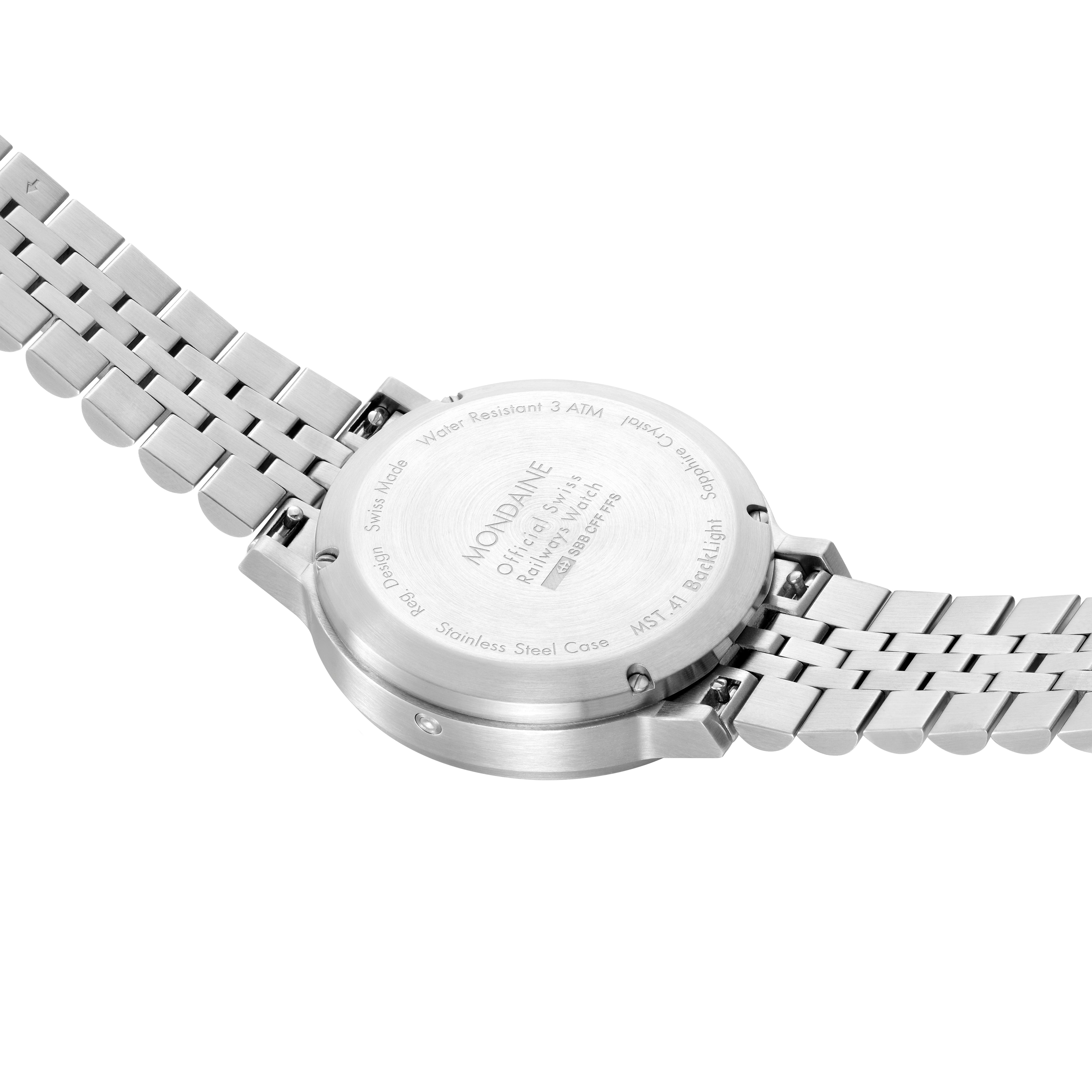 ストップ・トゥ・ゴー 41mm SSブレスレット