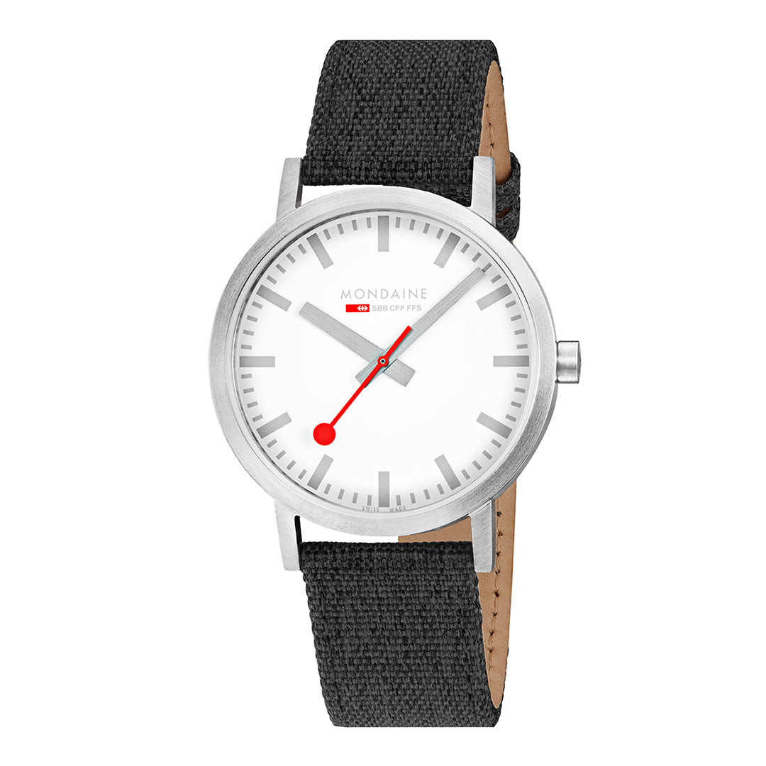 mondaine classic seasonal black 40mm