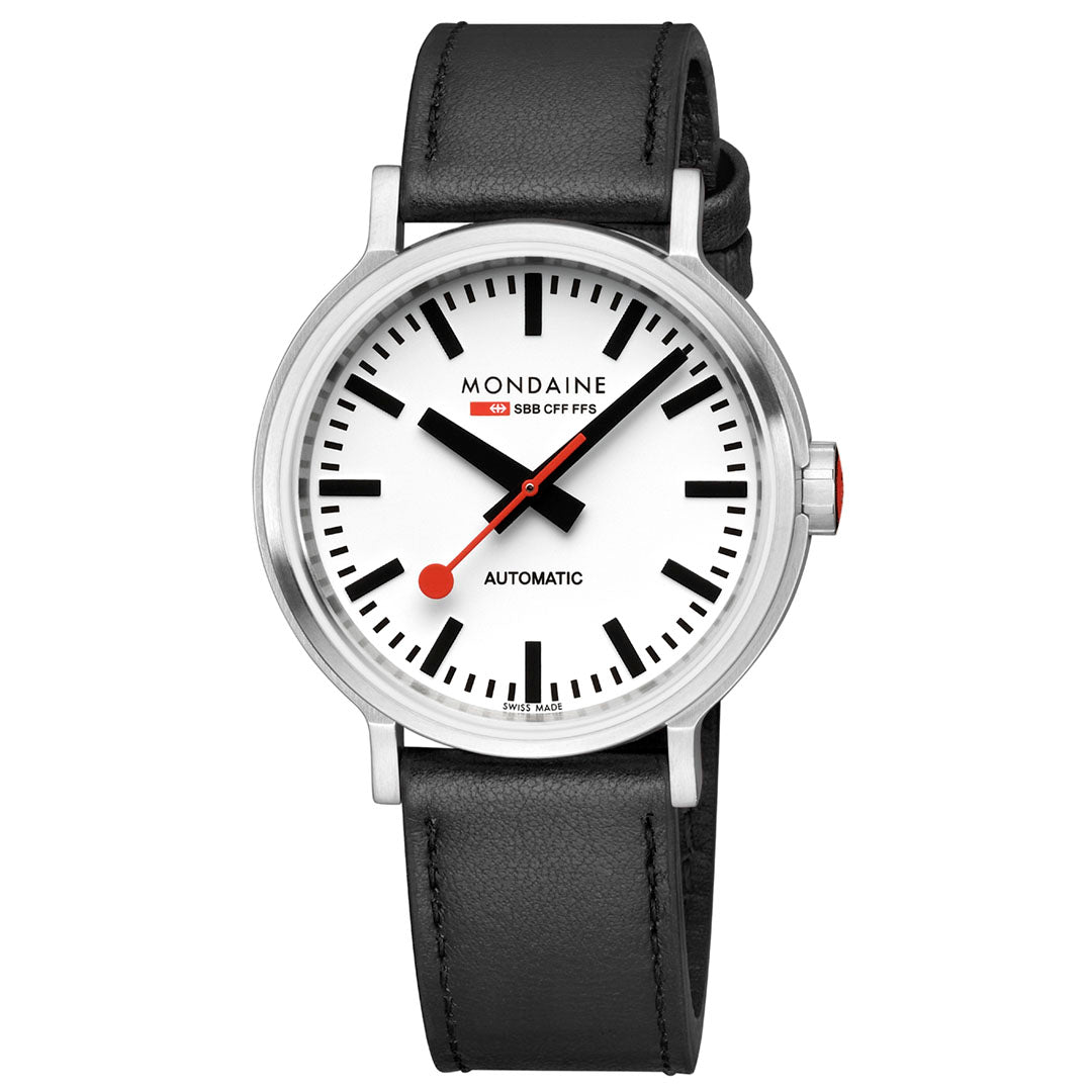 オリジナル オートマティック 41mm ブラックレザー – Mondaine日本公式