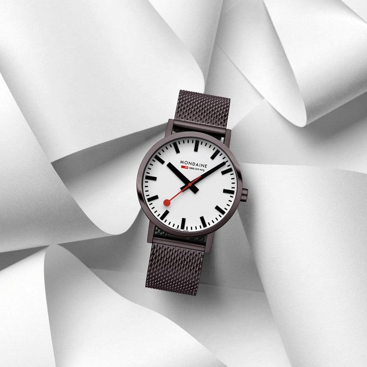 NEW】クラシック 40mm ステンレススチール ブラウン – MONDAINE JAPAN