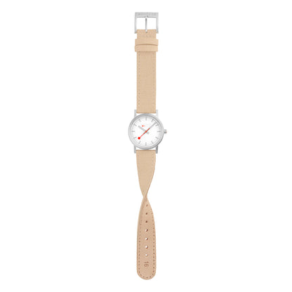 mondaine classic seasonal beige 30mm