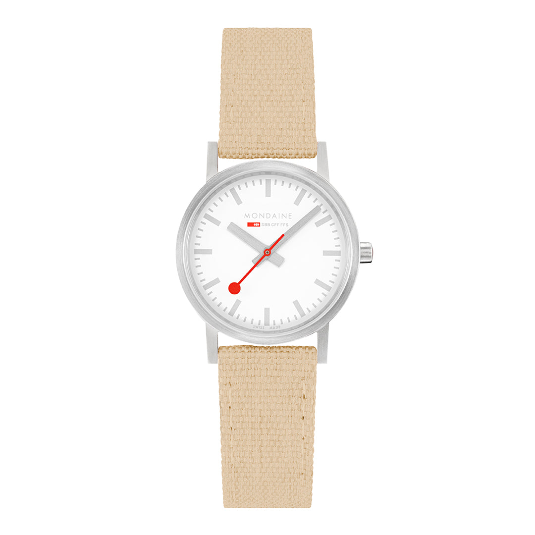 mondaine classic seasonal beige 30mm