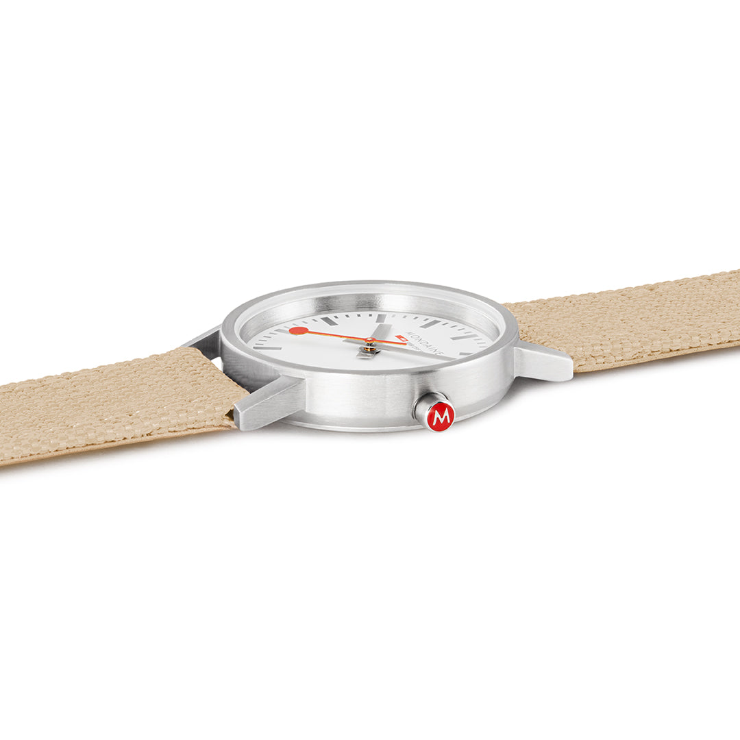 mondaine classic seasonal beige 30mm