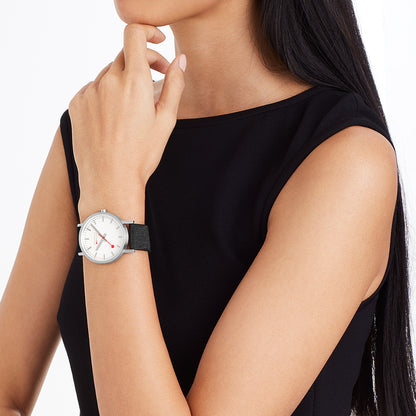 mondaine classic seasonal black 40mm