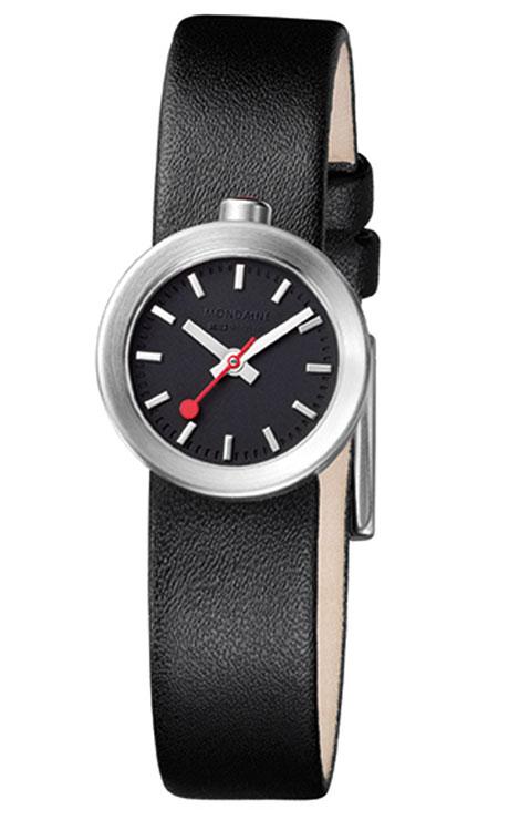 Mondaine Aura black 