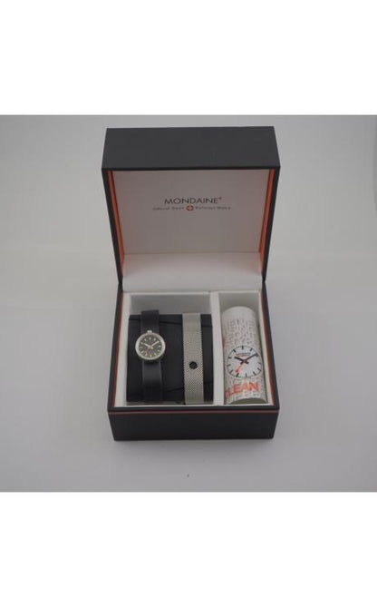 Mondaine Aura black 