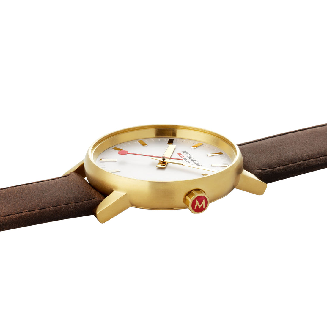 エヴォ２ゴールド 40mm ブラウンレザー