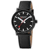 mondaine evo2 40mm black dial