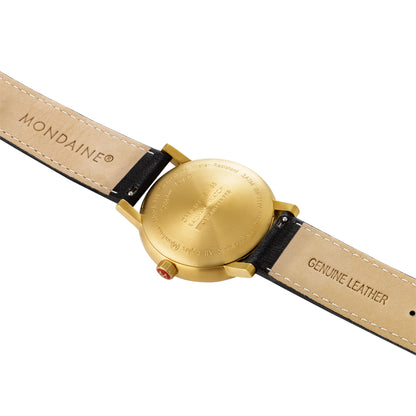 エヴォ２ゴールド 40mm ブラウンレザー